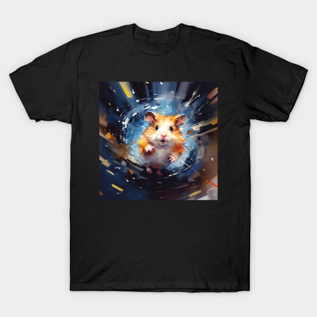 Hamster Art T-Shirt by Geminiartstudio